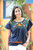 Women’s embroidered top