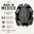 Authentic Mexican Poncho – Reversible Aztec Calendar Blanket Poncho for Men & Women