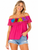 mexican blouse pink