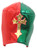 Rey Mysterio Adult Premium Lucha Libre Wrestling Mask - EL Tri Mexico