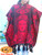 Red Frida Poncho