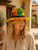 hand painted mexican hat