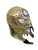 Rey Mysterio Adult Lucha Libre Wrestling Mask Costume - Gold Mascara de Luchador Mexicano 