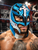 Rey Mysterio Lucha Libre Wrestling Mask Costume Wear- Powder Blue 
