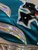 Rey Mysterio Lucha Libre Wrestling Mask Costume Wear- Powder Blue 