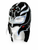Rey Mysterio Pro Grade Wrestling Mask – Black & Silver – Adult Lucha Libre Costume – Made in Mexico
