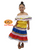 Colombian Venezuelan, Ecuadorian girls dress | Venezuela Colombia Ecuador country dress | Ages 0-12 | 