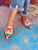 Mexican Huaraches for Women's Multicolored Closed Toe  | Vibrant Comfort and Chic