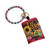 Sunflower Keychain Wristlet with Sarape Tote Bag | Stylish and Practical Accessory Set