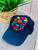 Mexican Floral Puebla Embroidered Cap | Mexican Flowers | One Size Fit 