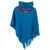 Mexican Handmade Embroidered Turtle Neck Shawls for Women 