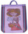 La Catrina Produce Market Tote Bag Recycled - 18 SQ inch - Mexico Folk Art - Made from Recycled Plastic Bottles - Fiber Printed