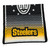 NFL Pittsburgh Steelers Reversible Woven Poncho Adult One Size 