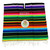 Traditional Mexican Serape Poncho – Multicolor with Mexico Lettering & Eagle Emblem