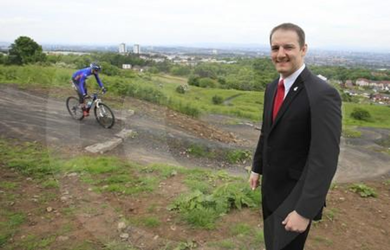 24795962 Cathkin Braes Mountain Bike Trails are now open to the public