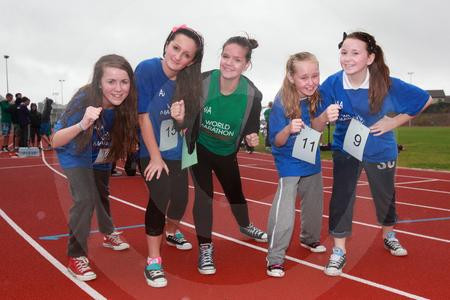 18673752-St Peter the Apostle High School, to represent Scotland in World Marathon Challenge event for Save The Children s global Hundreds of