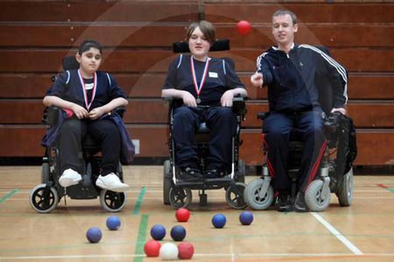 19603911 Boccia West Coast Championships at Linwood Sports Centre