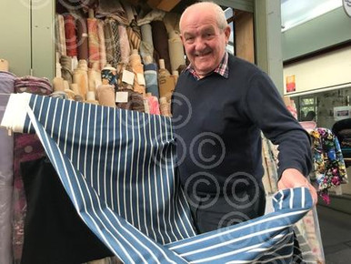 39343253-Barry Read, retired owner of Barry Read s Fabrics on the ...
