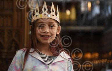 39461388-Ruby wearing the crown she has created at the Right Royal ...