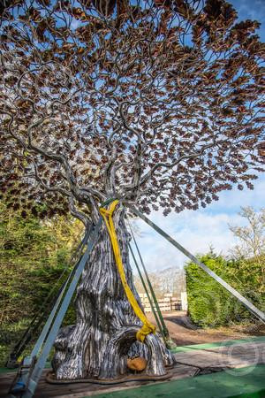 39377284-Mark Reed s Tree of Life sculpture, which has been transported ...