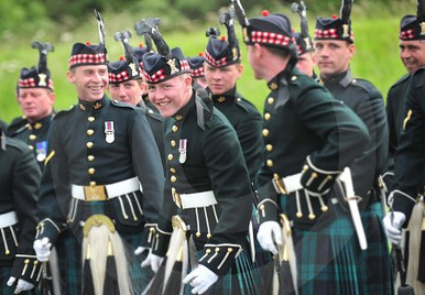 17894468-Six battalions of the Royal Regiment of Scotland carry out a ...