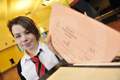 18822459-Photo Jamie Simpson. Around 850 pupils from St Paul s High