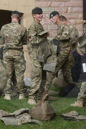 22897856-Members of 3rd battalion The Rifles at Edinburgh s Redford ...