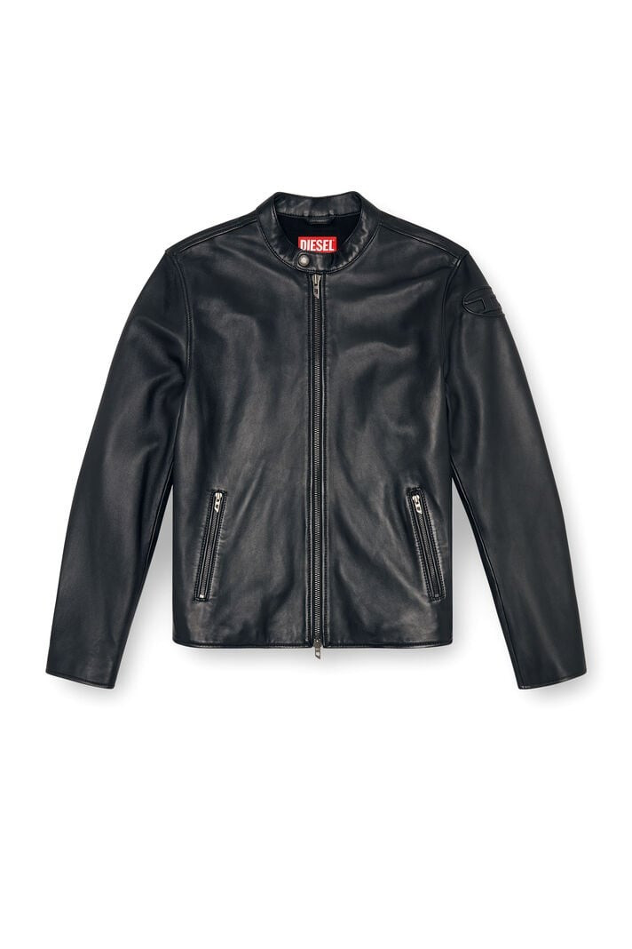 Leather Jacket Diesel Giubbini Abbigliamento Giacca Pelle Diesel