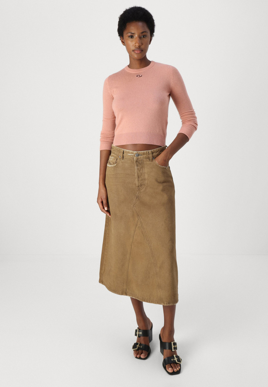 Diesel Gonna svasata De-Pago in jeans kaki TIMES di Dal