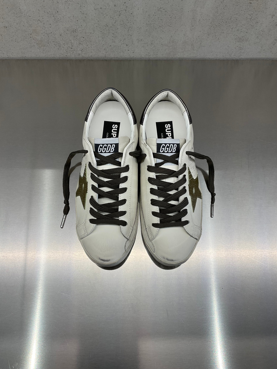 Sneaker Kiso Premium Satorisan uomo in pelle verde - Glamour Store