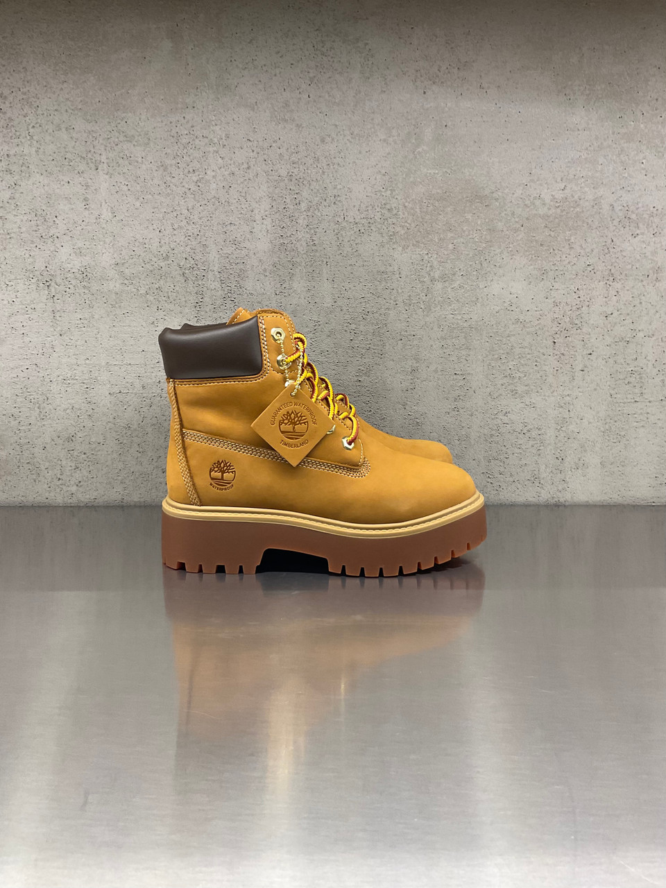 Timberland Stivale Impermeabile con Plateau Stone Street 6-Inch
