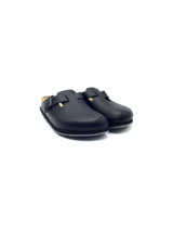 Birkenstock - Boston donna Super grip in pelle naturale Black