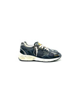 Golden Goose - Dad-Star uomo in rete e suede blu e stella blu