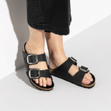 Birkenstock - Arizona donna Big Buckle in pelle oliata Black