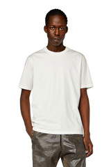 Diesel - T-shirt con stampa Diesel Studio T-Must-Slits-N2 bianca