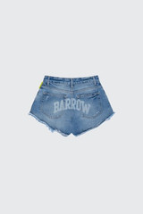 Barrow - Shorts in denim Stone Washed Print