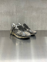 Golden Goose - Dad-Star donna in suede e nylon con stella e talloncino in pelle kaki
