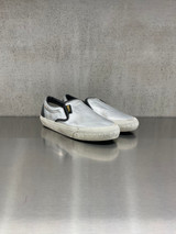 Golden Goose - VCE Penstar donna in pelle laminata argento con talloncino nero