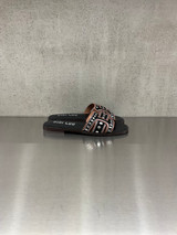 Bibi Lou - Ciabattina Holly Flat in pelle nera con borchie