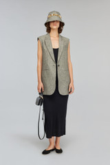 Semicouture - Abito Jocelin in jersey modal nero