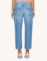 Dondup - Jeans Koons loose in denim fisso medio chiaro pulito