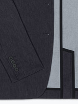 RRD - Blazer donna Marina Boyfriend in techno denim blu black