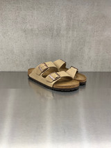 Birkenstock - Arizona uomo Big Buckle Pelle Nubuck - Tabacco