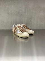Golden Goose - Super-Star donna in in cavallino zebrato e stella argento