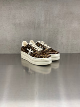 Premiata - Sneakers Micol in cavallino maculato con dettagli bianchi