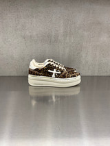 Premiata - Sneakers Micol in cavallino maculato con dettagli bianchi