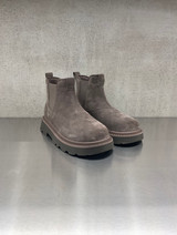 UGG - Polacchino Uomo Chelsea Lug Leather bruno scuro -  molasses - MLSS