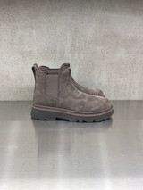 UGG - Polacchino Uomo Chelsea Lug Leather bruno scuro -  molasses - MLSS