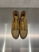 Red Wing - Polacco da donna Classic Moc Toe 3377 in pelle camoscio color oliva