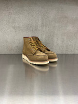 Red Wing - Polacco da donna Classic Moc Toe 3377 in pelle camoscio color oliva